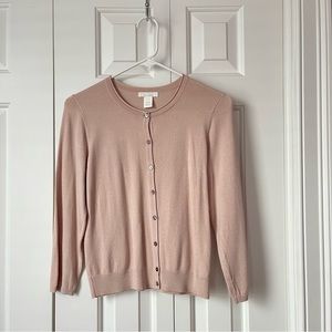 H&M Blush Pink Cardigan